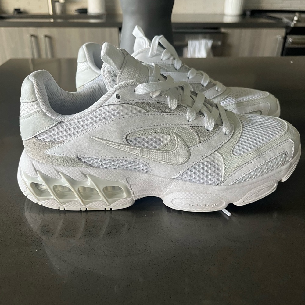 Great Condition Nike Zoom Air Fire White on White Size 7
